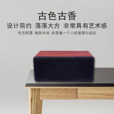 Nhà mới phát sóng trực tiếp loa bluetooth karaoke không dây N-S10 (mini) loa siêu trầm bằng gỗ để bàn âm thanh máy tính