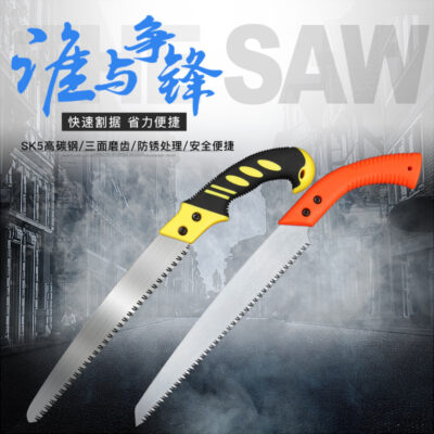Bán buôn cưa tay tùy chỉnh tay cưa thắt lưng cưa trên cao cắt tỉa hai hoặc ba mặt mài răng vườn cây ăn quả cưa cây dụng cụ làm vườn thủ công