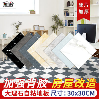 Giả gạch dày lên giấy dán tường nhà bếp đổi mới chống dầu dán tường phòng tắm chống thấm sàn dán tự dính trang trí tường bán buôn
