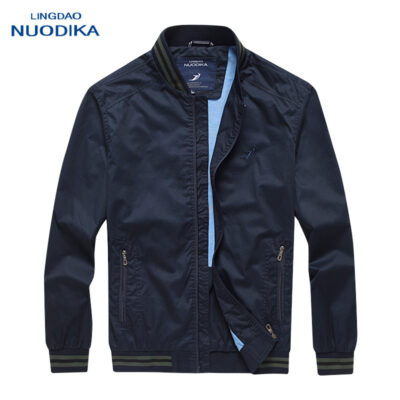 Năm 2023 Hàng Đầu Nautica Áo Khoác Nam Cotton Nguyên Chất Phong Cách Trung Niên Và Người Cao Tuổi Áo Khoác Nam