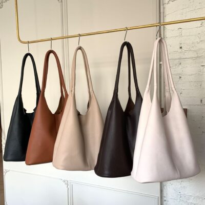 Túi ins Hàn Quốc Túi nữ mới xu hướng túi đeo vai thời trang thu đông 2023 Túi tote PU dung tích lớn Túi tote đa năng