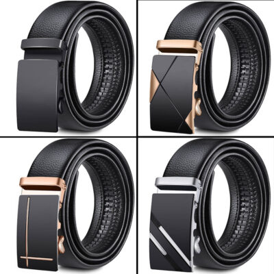 Đại lý kinh doanh vi mô Taobao bán buôn thắt lưng nam giản dị thắt lưng khóa tự động thời trang phiên bản Hàn Quốc của thắt lưng trẻ trung hợp thời trang