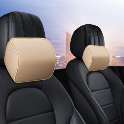 Nhà máy trực tiếp bán sản phẩm gối tựa đầu bằng mút hoạt tính mới, phụ kiện nội thất ô tô, gối tựa đầu mềm mại và thoải mái, gối tựa đầu tựa đầu