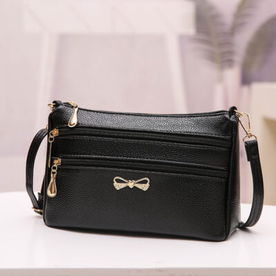 Túi xách nữ mùa hè Messenger túi đeo vai đơn nữ mẹ phụ nữ đi mua rau chạy sông hồ Túi xách nữ họa tiết vải thiều Túi đeo chéo nữ