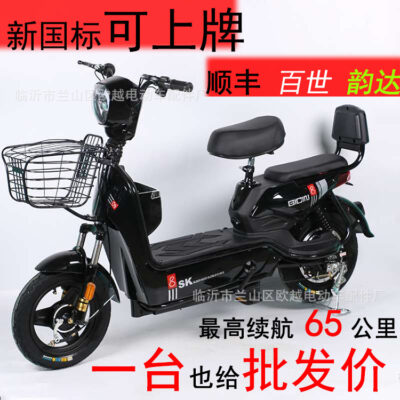 Tiêu chuẩn quốc gia mới ô tô điện dành cho người lớn ô tô chạy pin nam nữ trợ lực đạp xe điện đôi xe tay ga hoạt động xe ô tô