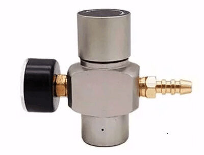 Thùng rượu mini bằng thép không gỉ tự động uống bia / soda cấp 1 đồng hồ đo áp suất 3/8 đến Tr21 * 4