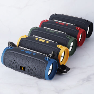 Mới Xuyên Biên Giới Trận Trống Loa Bluetooth Di Động Dây Đeo Ngoài Trời Âm Thanh Di Động Tặng Thẻ Mini Loa Nhỏ