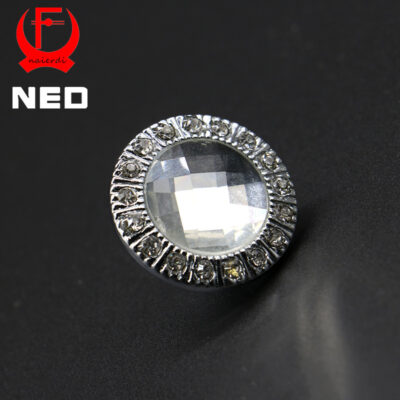 Nairdi Phần Cứng Ngoại Thương Bán Buôn 30Mm Kim Cương Pha Lê Nút Tay Cầm Tay Cầm Tủ Ngăn Kéo Cao Cấp