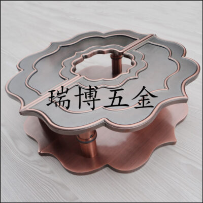 Tấm nhôm chạm khắc hình bán nguyệt tay nắm cửa kính đồng cổ Châu Âu tay nắm cửa khách sạn tay nắm cửa gỗ