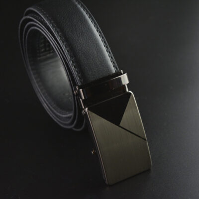 Nam Laser Khóa Tự Động Dây Bán Buôn Thanh Niên Công Sở Thời Trang Giả Da Quà Tặng