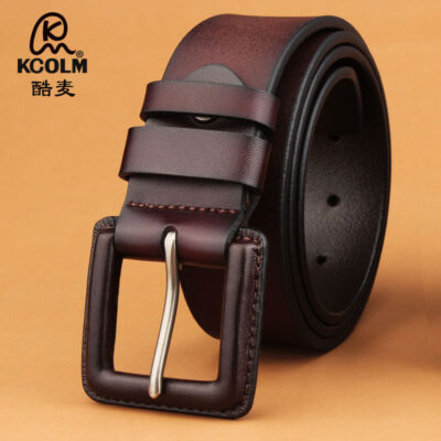 Không Gây Dị Ứng Dây Da Khóa Da Bò Dây Kích Thước Lớn Mỡ Người Khóa Pin Rộng Một Mảnh Giao Hàng