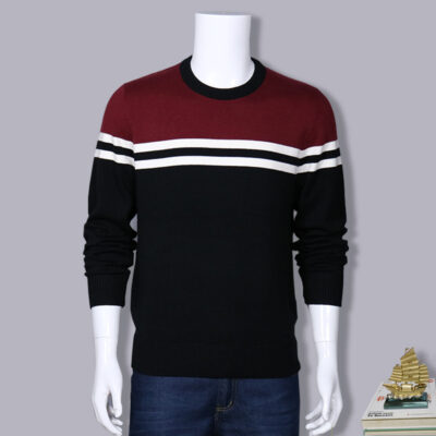 Bán hàng trực tiếp tại nhà máy 2023 áo len dệt kim nam mới dài tay cổ tròn chui đầu nhiều màu mỏng trẻ trung áo len thu đông