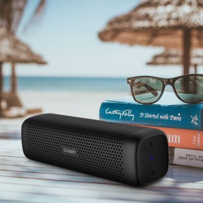 Cowin MD-6110 Loa Bluetooth Mini Điện Thoại Di Động Loa Siêu Trầm Thép Nhỏ Pháo Di Động Máy Tính Âm Thanh Không Dây