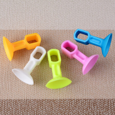 Chặn cửa silicon không đục lỗ tay cầm chống va chạm thảm cửa đệm cao su chống va chạm chặn cửa