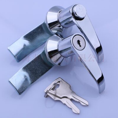 MS303-1-2 Tay Cầm Khóa Công Tắc Điều Khiển Tủ Tay Cầm Khóa Hộp Thiếc Khóa Tủ Chống Cháy Khóa cửa Tủ Có Chìa Khóa