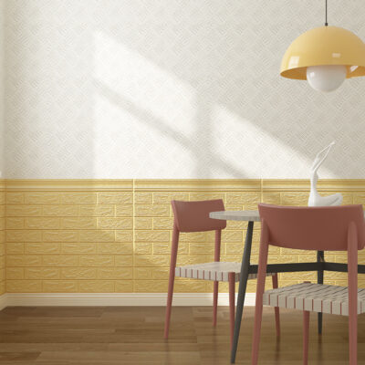 Tự dính dado gạch 3 ba chiều dán tường phòng khách phòng ngủ lối đi mẫu giáo tường bảng trang trí tường giấy dán tường không thấm nước