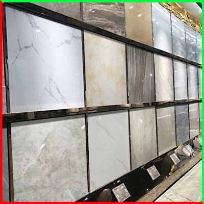 Chống trượt toàn thân bằng đá cẩm thạch gạch lát nền núi Quảng Đông 800800 gạch lát sàn phòng khách gạch mờ ánh sáng mềm