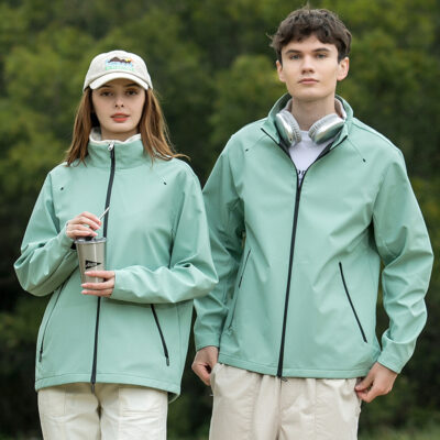 Áo khoác nam Bộ đồ leo núi du lịch ngoài trời mới dành cho nam và nữ Cặp đôi thời trang Áo khoác thông thường Tops Nhà sản xuất gửi