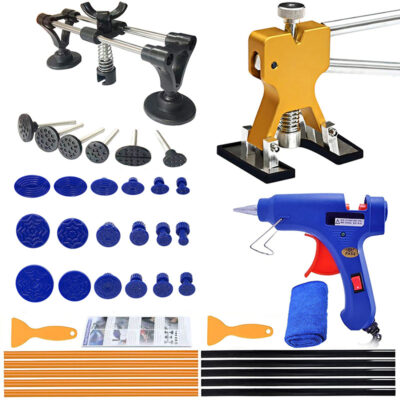 Công cụ sửa chữa vết lõm ô tô miễn phí tấm kim loại phun sơn sửa chữa vết lõm cầu loại thế hệ mới vít cầu thảm dính