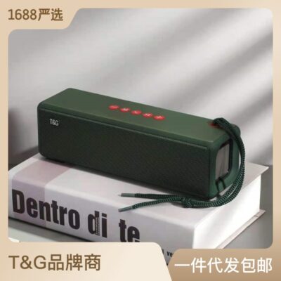 【Âm thanh Bluetooth】Loa Bluetooth TG271 Loa siêu trầm di động ngoài trời sáng tạo mini Thẻ TF U Disk
