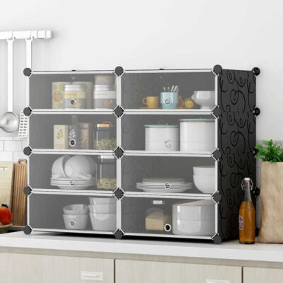 Tủ để đồ bộ đồ ăn tủ tủ bếp đơn giản đặt bát nhà kết hợp đa chức năng tủ giá tủ để đồ