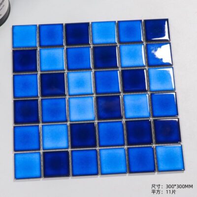 Khảm Hồ Bơi Gốm Suối Nước Nóng Tắm Bể Gạch Xếp Hình Bể Bơi Ngoài Trời Ao Cá Bể Cảnh Quan Chống Trơn Trượt Gạch Lát Sàn