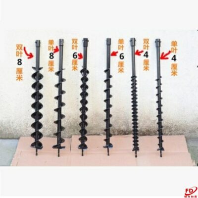Máy khoan đào nông công cụ đào hố trồng lấy đất bào điện máy khoan băng khai hoang đất