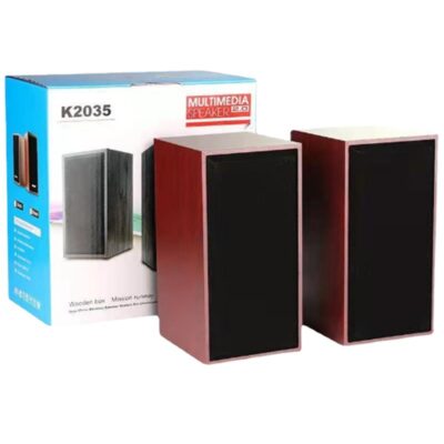 USB2.0 Loa Gỗ K2035 Loa Siêu Trầm Âm Thanh Vòm Máy Tính Để Bàn Laptop Loa Nhỏ Bán Buôn