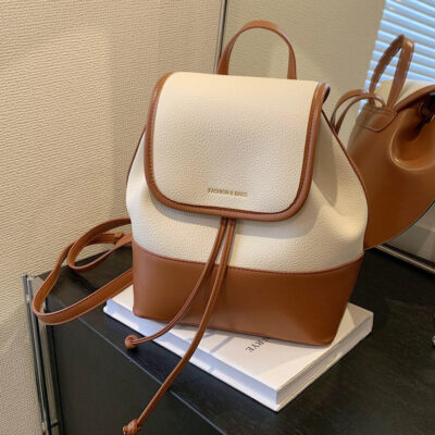 Ba lô nữ ba lô 2023 du lịch hợp thời trang mới túi du lịch thích hợp da chất lượng cao du lịch giải trí cặp đi học