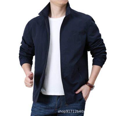 5722 Áo Khoác Nam Mùa Xuân Ngoại Cỡ Áo Rời Ngoài Trời Áo Khoác Nam Ngoại Cỡ Thường Ngày Áo Khoác Nam Mỏng