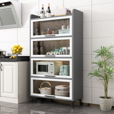 Tủ để đồ lật tủ búp phê phòng khách tối giản hiện đại dựa vào tường tủ thay đồ nhà thay đồ nhẹ tủ rượu sang trọng