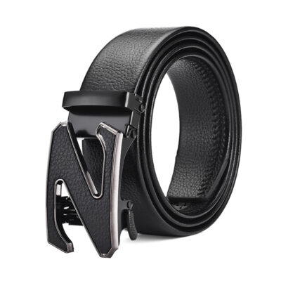 Thắt lưng nam khóa tự động phiên bản Hàn Quốc hợp thời trang phù hợp với quần công sở bình thường Thắt lưng H khóa Z khóa G khóa đôi khóa D