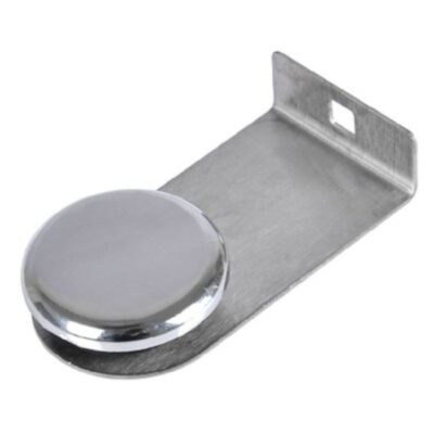 Phụ kiện phòng tắm phụ kiện cửa trượt treo bánh xe treo mảnh cửa kính treo mảnh thép không gỉ mở rộng treo mảnh treo đường trượt lăn