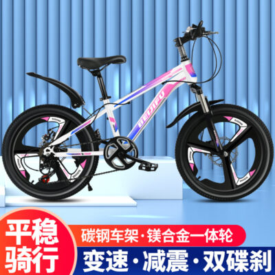 Beijifu Xe Đạp 20-22-24 Inch Xe Đạp Giảm Sốc Phanh Đĩa Xe Đạp Đường Bộ Xe Đạp Thời Trang