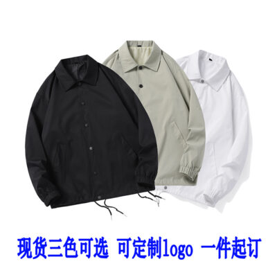 Mỹ huấn luyện viên áo khoác nam mùa xuân và mùa thu xuyên biên giới áo khoác thiếu niên hợp thời trang nam có ve áo nhà ga châu Âu quần áo nam
