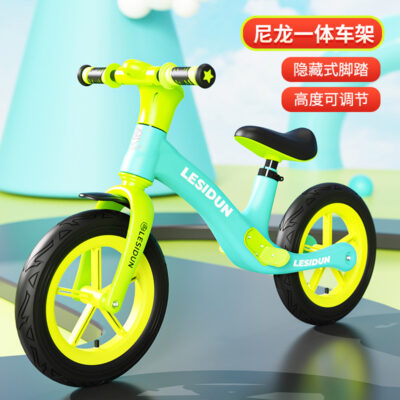Nhà máy xe thăng bằng trẻ em không có bàn đạp 1-3-6 tuổi xe trượt scooter trẻ em 12 xe đạp