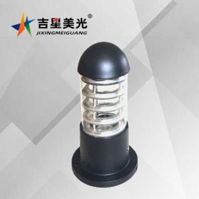 Hiện Đại Phong Cách Châu Âu Đèn Bãi Cỏ Ngoài Trời Biệt Thự Sân Vườn Sân E27 Đầu Đèn Nhôm Cao 30CM Đèn Sân Vườn Nhỏ