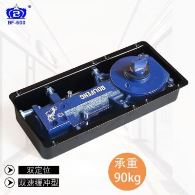 Phụ kiện lò xo sàn trục bản lề cửa thép không gỉ hợp kim nhôm loại phổ thông với lò xo cửa kính cường lực không khung