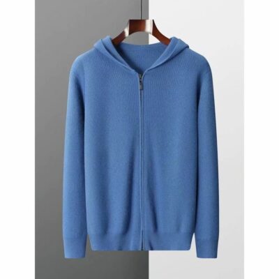 2021 áo hoodie áo len nam dây kéo cardigan hàng đầu mùa thu đông hợp thời trang thương hiệu thể thao thường ngày có mũ thủy triều