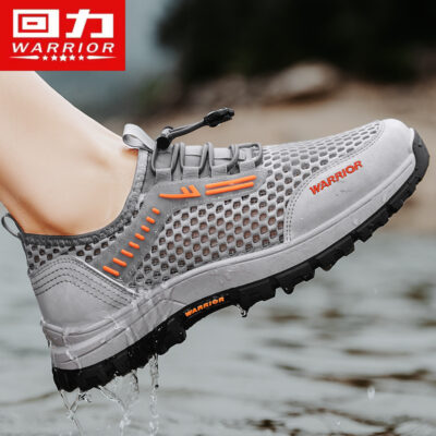 Giày thể thao pull back giày lưới thoáng khí giày nam mùa hè thời trang nam thoải mái hợp thời trang pull back chính hãng giá sỉ