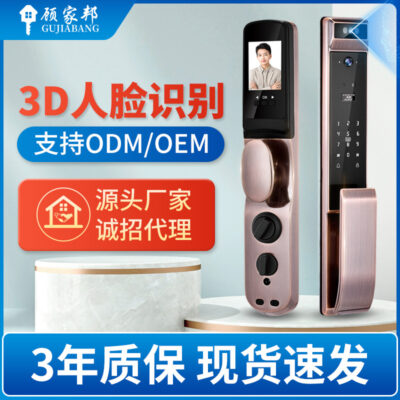 Fengben 3D nhận dạng khuôn mặt nhà khóa vân tay tự động trực quan bắt mắt mèo nhà sản xuất khóa kết hợp khóa thông minh