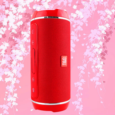 TG116 mới ngoài trời không thấm nước điện thoại di động loa Bluetooth loa siêu trầm xe U đĩa thẻ giọng nói phát thanh thép nhỏ pháo