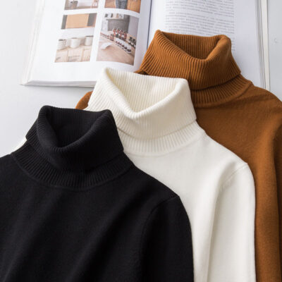Áo Len Cashmere Áo Len Nam Dày Ấm Đáy Dệt Kim Phong Cách Hàn Quốc Đẹp Trai Sang Trọng Áo Len Hàng Đầu