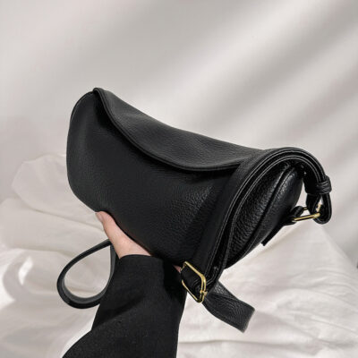 Túi nữ cao cấp thời trang túi bánh bao thông thường thiết kế thích hợp 2023 Túi Messenger một vai mới Túi nhỏ đa năng