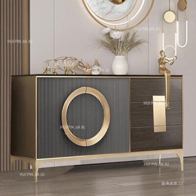 Ý tủ búp phê sang trọng phòng khách hiện đại hiên nhà phân vùng lối vào nhà hội trường để đồ tấm đá tủ để đồ