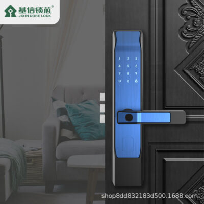 Khóa Thông Minh Jixin E91 Bán Buôn Từ Xa Kết Hợp Điện Tử Khóa Bán Tự Động Hộ Gia Đình Khóa Vân Tay Khóa Căn Hộ