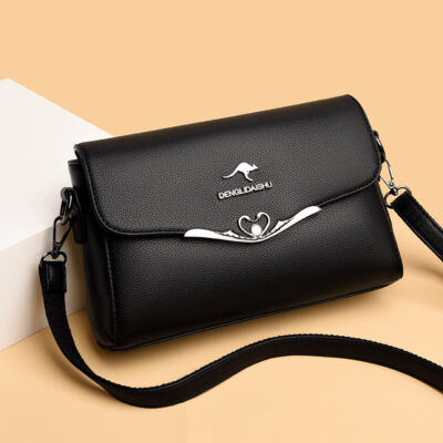 Túi Nữ Túi Đeo Vai Mới 2023 Túi Thời Trang Túi Nữ Da Mềm Túi Trung Niên Túi Vuông Nhỏ Đa Năng