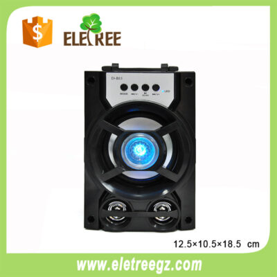 Âm Thanh Không Dây Bass Stereo Có Đèn LED Hỗ Trợ Thẻ TF Đài FM Khiêu Vũ Ngoài Trời Loa Bluetooth