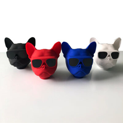 Loa Bluetooth F4 mini Bulldog Pháp cá tính, âm thanh cực hay, loại bass nặng, âm thanh đầu chó sáng tạo nhỏ