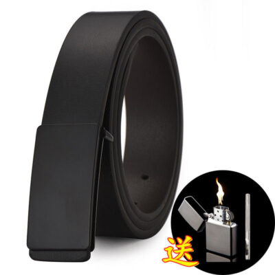 Thắt Lưng Nam Sỉ Mới Khóa Trơn Eo Mềm Phong Cách Hàn Quốc Hợp Thời Trang Giải Trí Đơn Giản Trẻ Trung Công Sở Khóa Quần